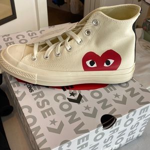 Converse Play, Comme des Garcon size 8, eur 39